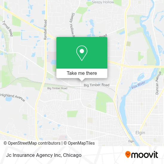 Jc Insurance Agency Inc map