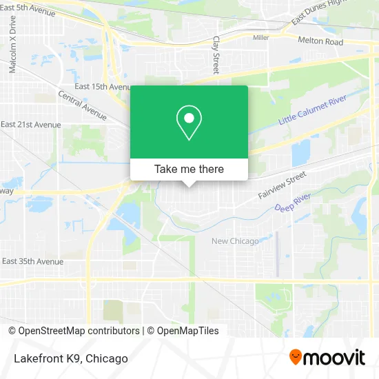Lakefront K9 map