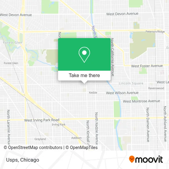 Usps map
