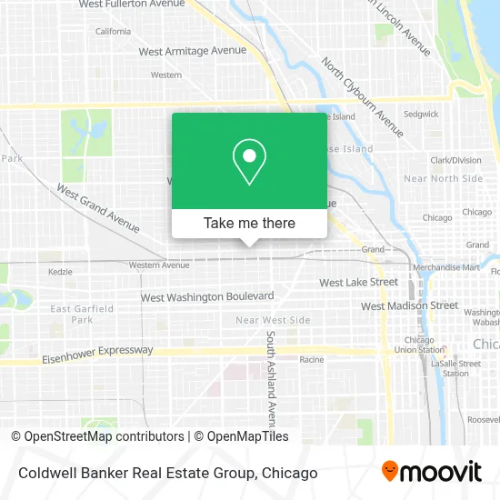Coldwell Banker Real Estate Group map
