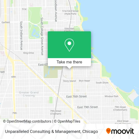 Unparalleled Consulting & Management map