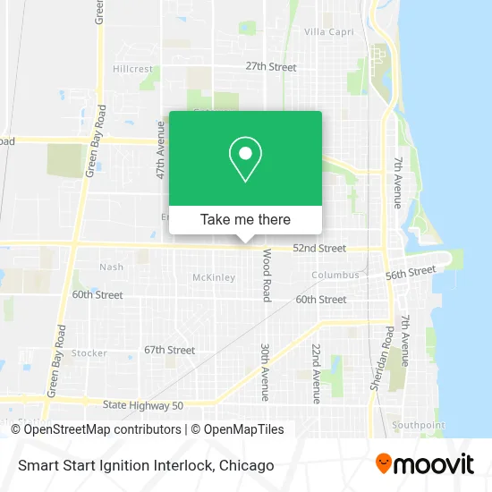 Smart Start Ignition Interlock map