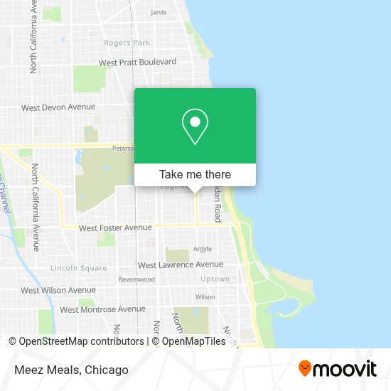 Meez Meals map