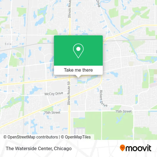 The Waterside Center map