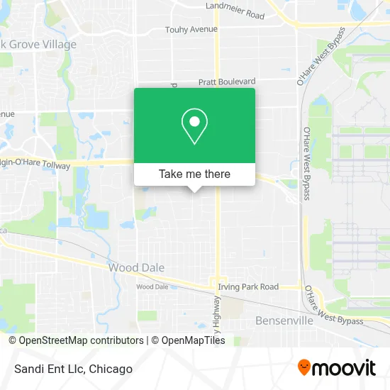 Sandi Ent Llc map