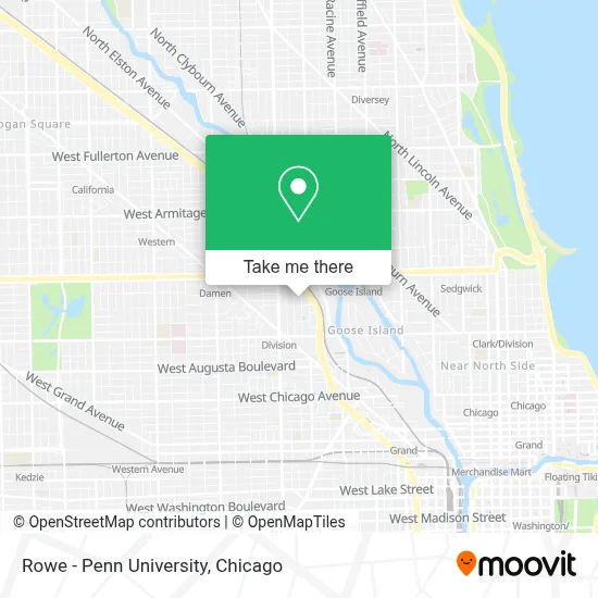 Rowe - Penn University map