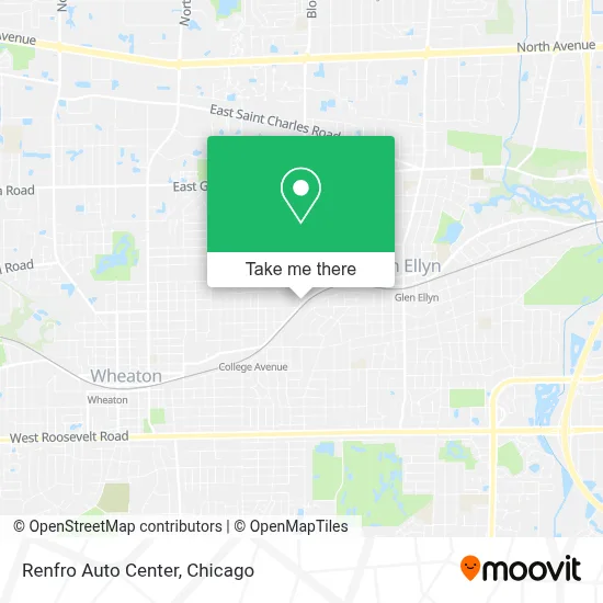 Renfro Auto Center map