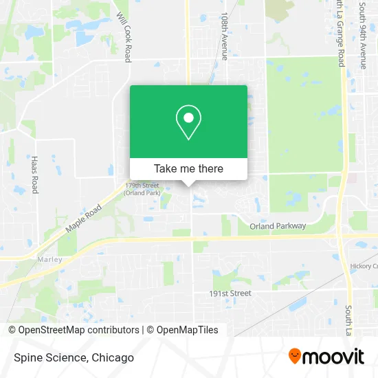 Spine Science map