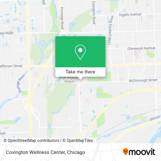 Covington Wellness Center map