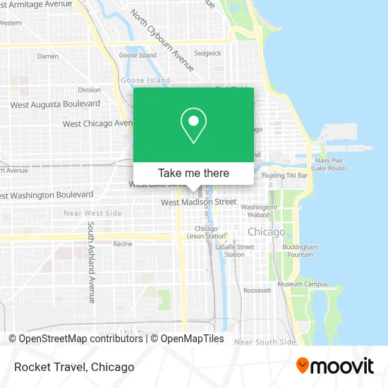 Rocket Travel map