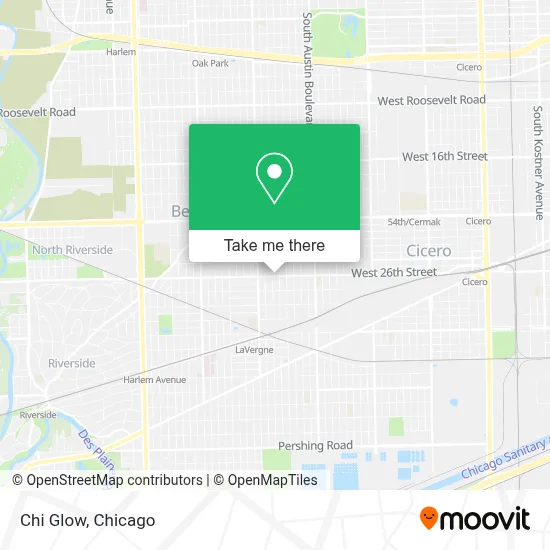 Chi Glow map