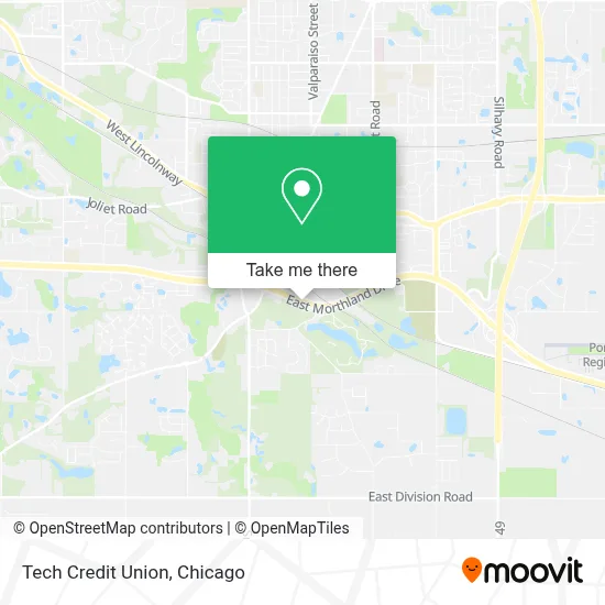 Tech Credit Union map