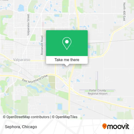 Sephora map