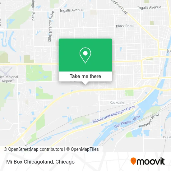 Mi-Box Chicagoland map