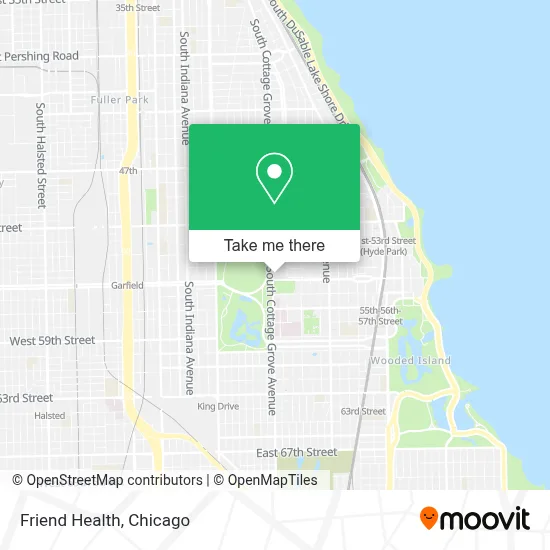 Friend Health map