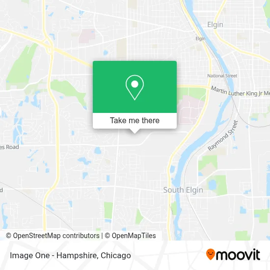 Image One - Hampshire map