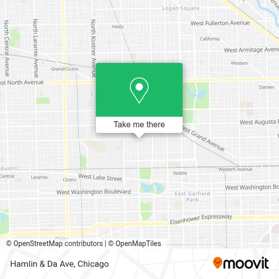 Hamlin & Da Ave map
