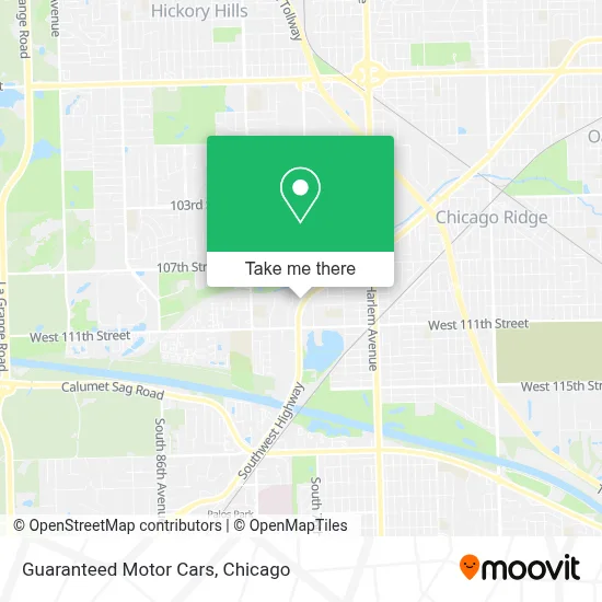 Guaranteed Motor Cars map