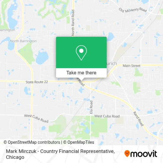 Mark Mirczuk - Country Financial Representative map