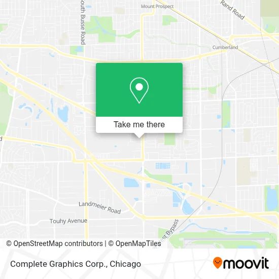 Complete Graphics Corp. map
