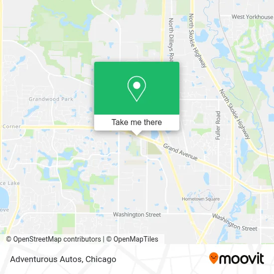 Adventurous Autos map