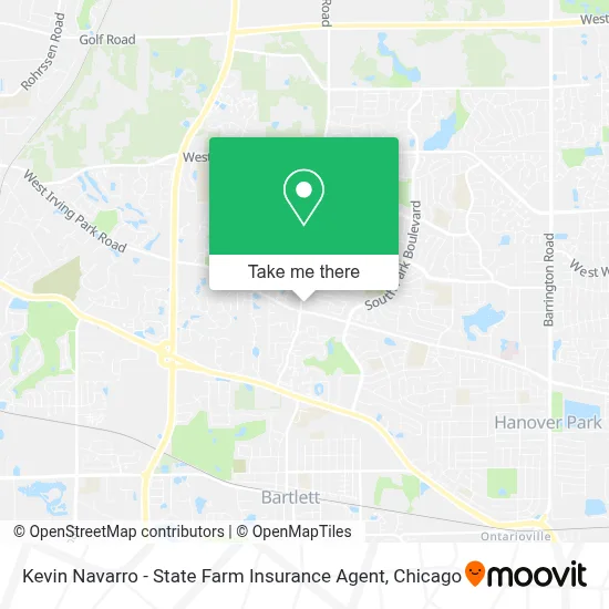 Kevin Navarro - State Farm Insurance Agent map