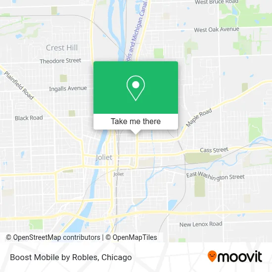 Boost Mobile by Robles map