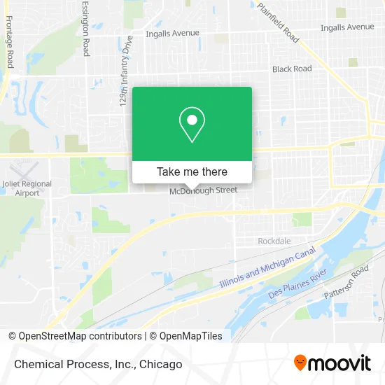Chemical Process, Inc. map