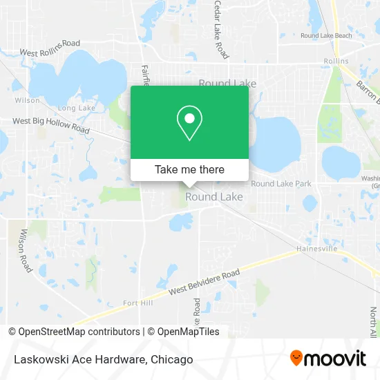 Laskowski Ace Hardware map