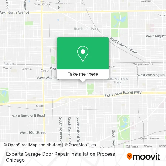Experts Garage Door Repair Installation Process map