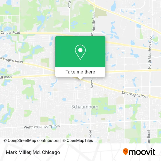 Mark Miller, Md map