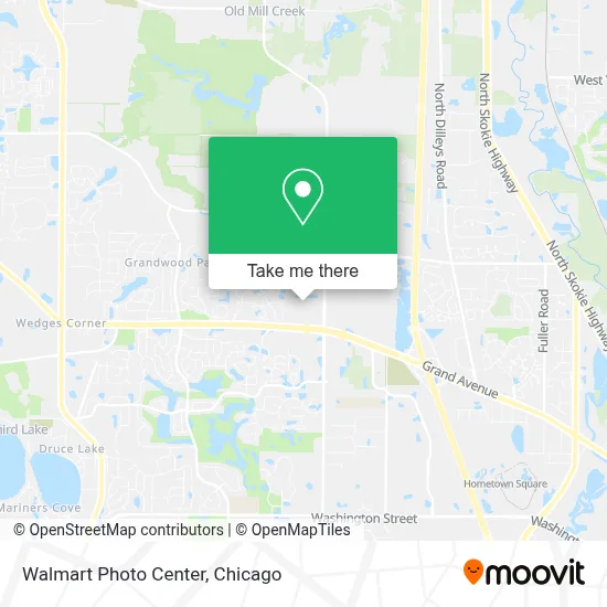 Walmart Photo Center map