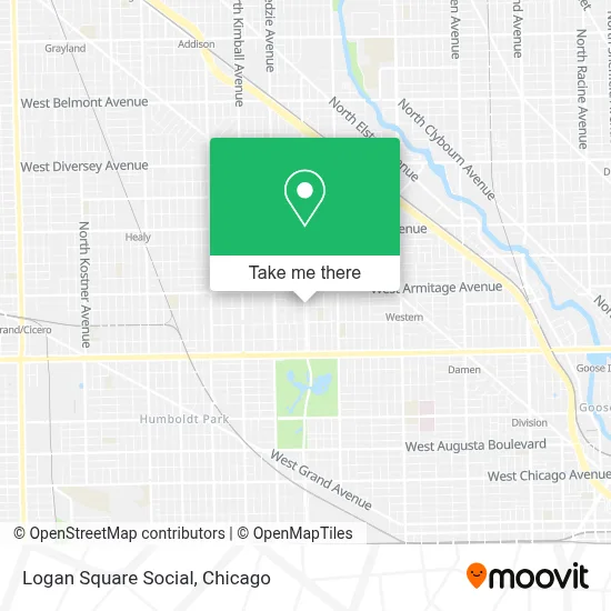 Logan Square Social map