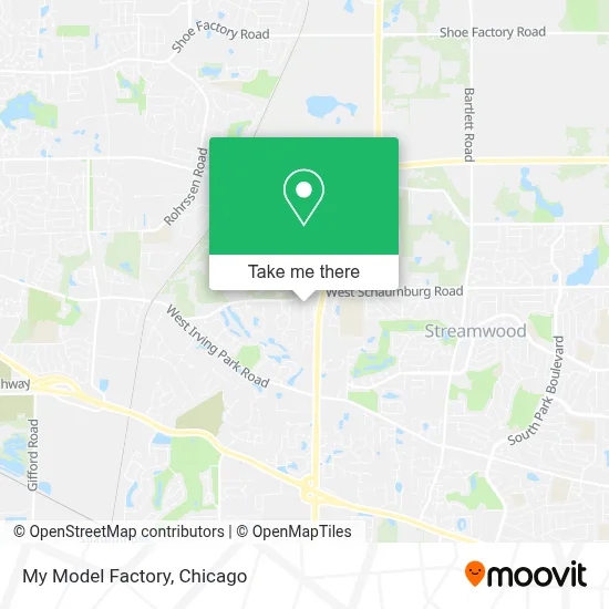 My Model Factory map