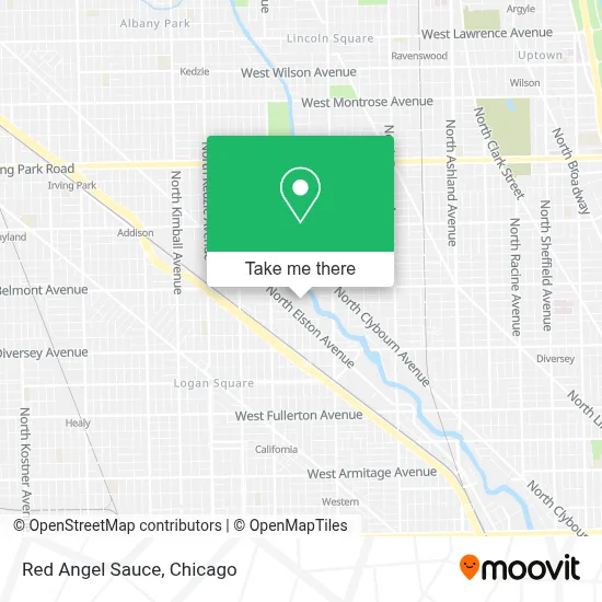 Red Angel Sauce map