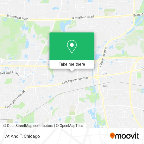 At And T map