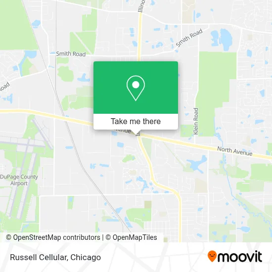Russell Cellular map