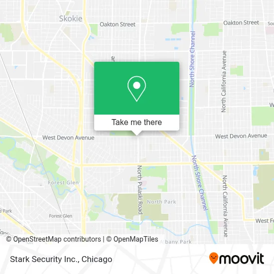 Stark Security Inc. map