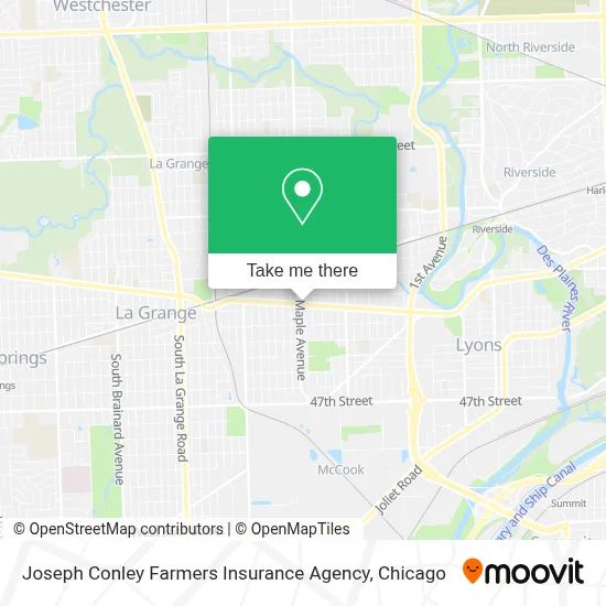 Joseph Conley Farmers Insurance Agency map