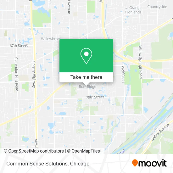 Common Sense Solutions map