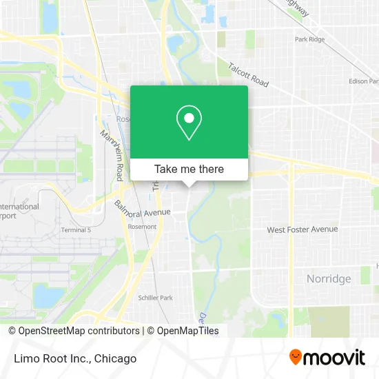 Limo Root Inc. map