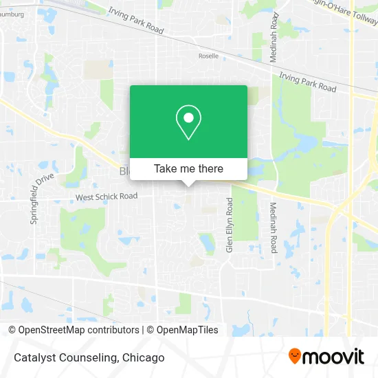 Catalyst Counseling map