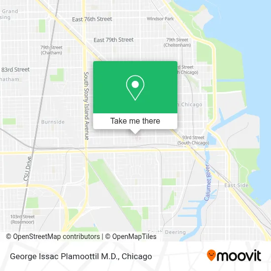 George Issac Plamoottil M.D. map