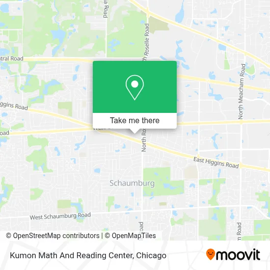 Kumon Math And Reading Center map
