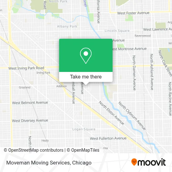 Moveman Moving Services map
