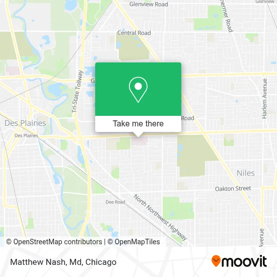 Matthew Nash, Md map