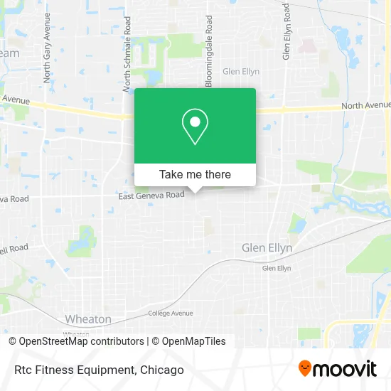 Rtc Fitness Equipment map