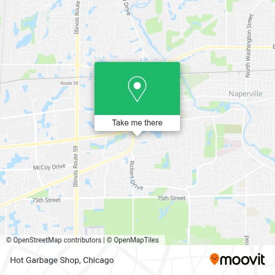 Hot Garbage Shop map