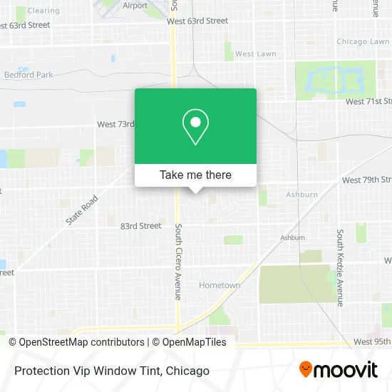 Protection Vip Window Tint map