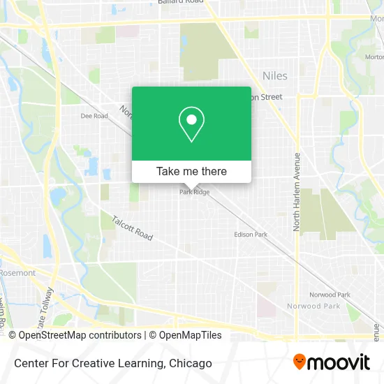 Center For Creative Learning map